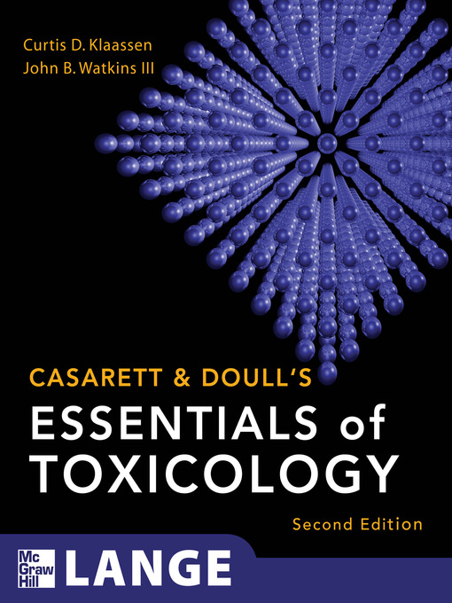 Title details for Casarett & Doull's Essentials of Toxicology by Curtis Klaassen - Available